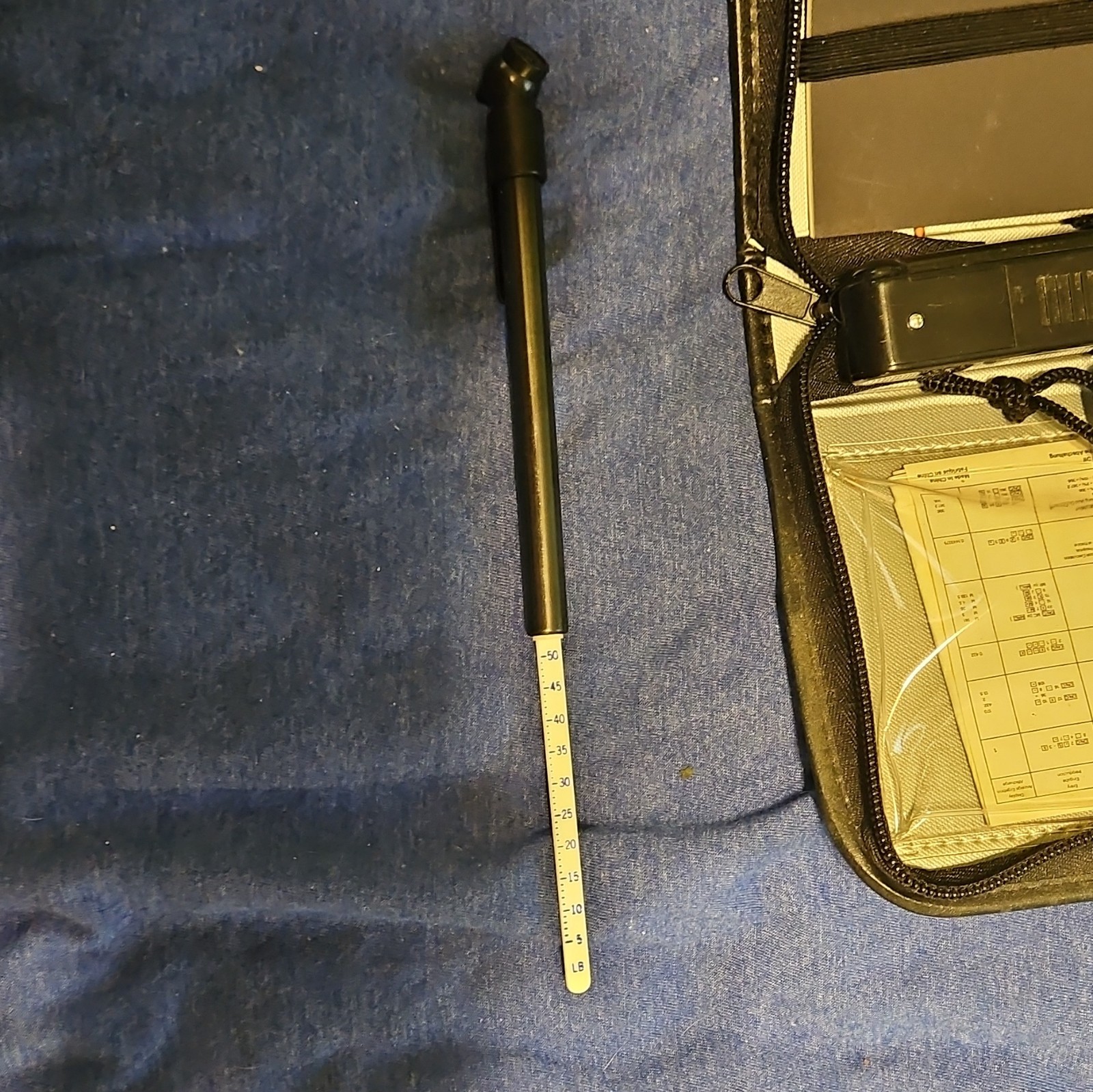 Mileage Record Kit with Record Book, Pen, Compass, Case, and Accessories