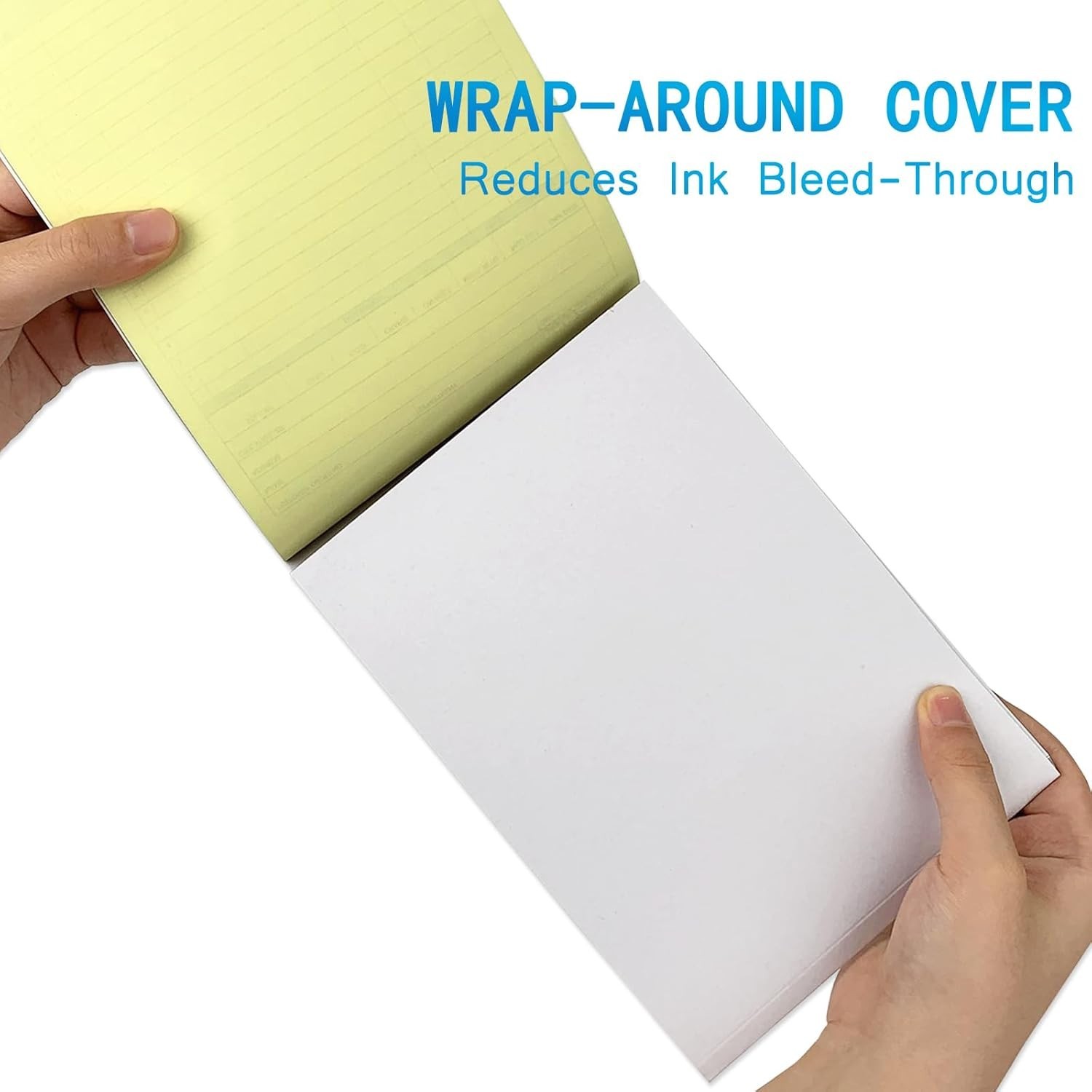 Professional Carbonless 2-Part Receipt Book, 5.5″x8.5″, 50 Sets, Durable Design