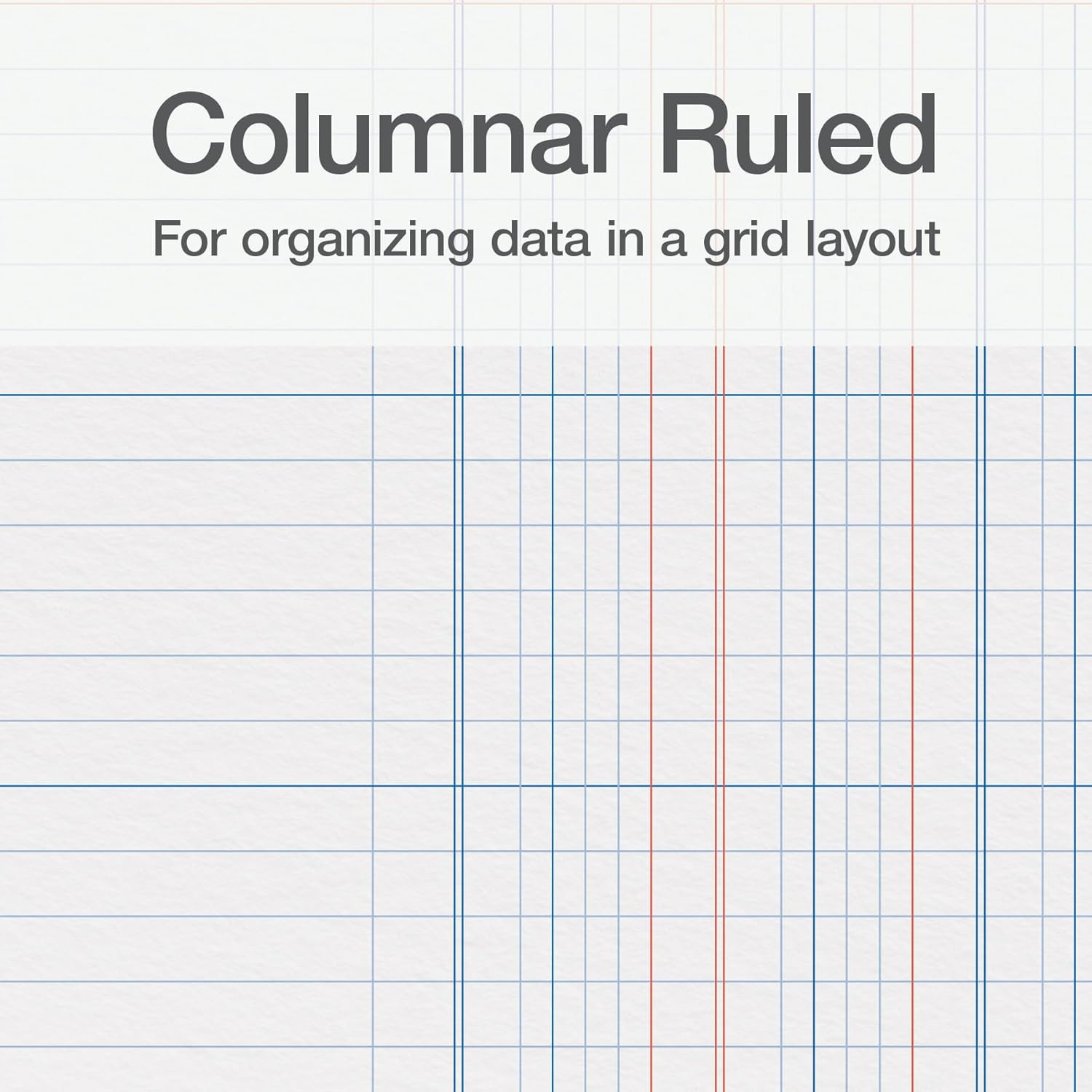 BOR1602121512 Bound Columnar Book, 12-Column, 2-Page Form, 150 Pages, 12-1/4 X 1