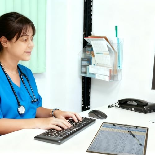 Patient Sign in Sheets, HIPAA Compliant, 125-Pack, Carbonless 3-Part Medical