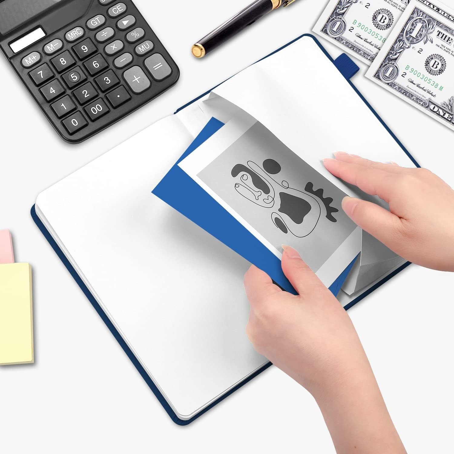 Practical A5 Check Ledger with Waterproof Cover – Manage Your Finances with Ease