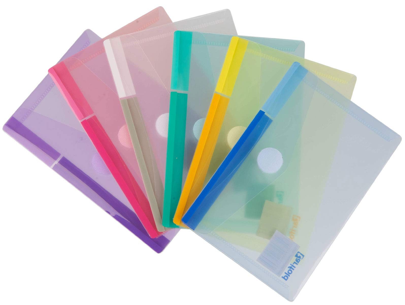 DJOIS by Tarifold A6 Document Holder with 6-1/4″ x 4-1/2″, Multicolor