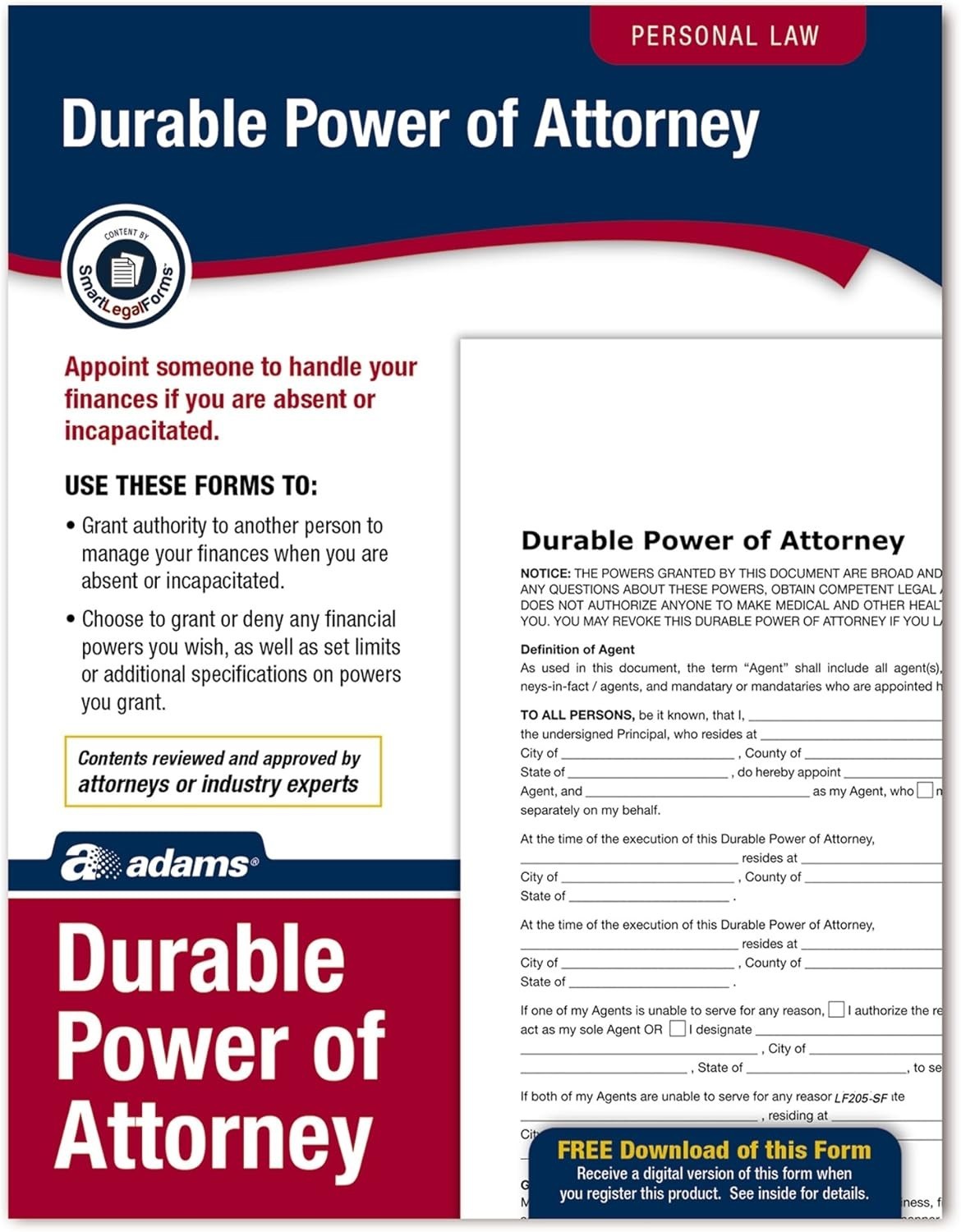 Simple & Accessible Durable Power of Attorney Kit – Comprehensive Legal Forms