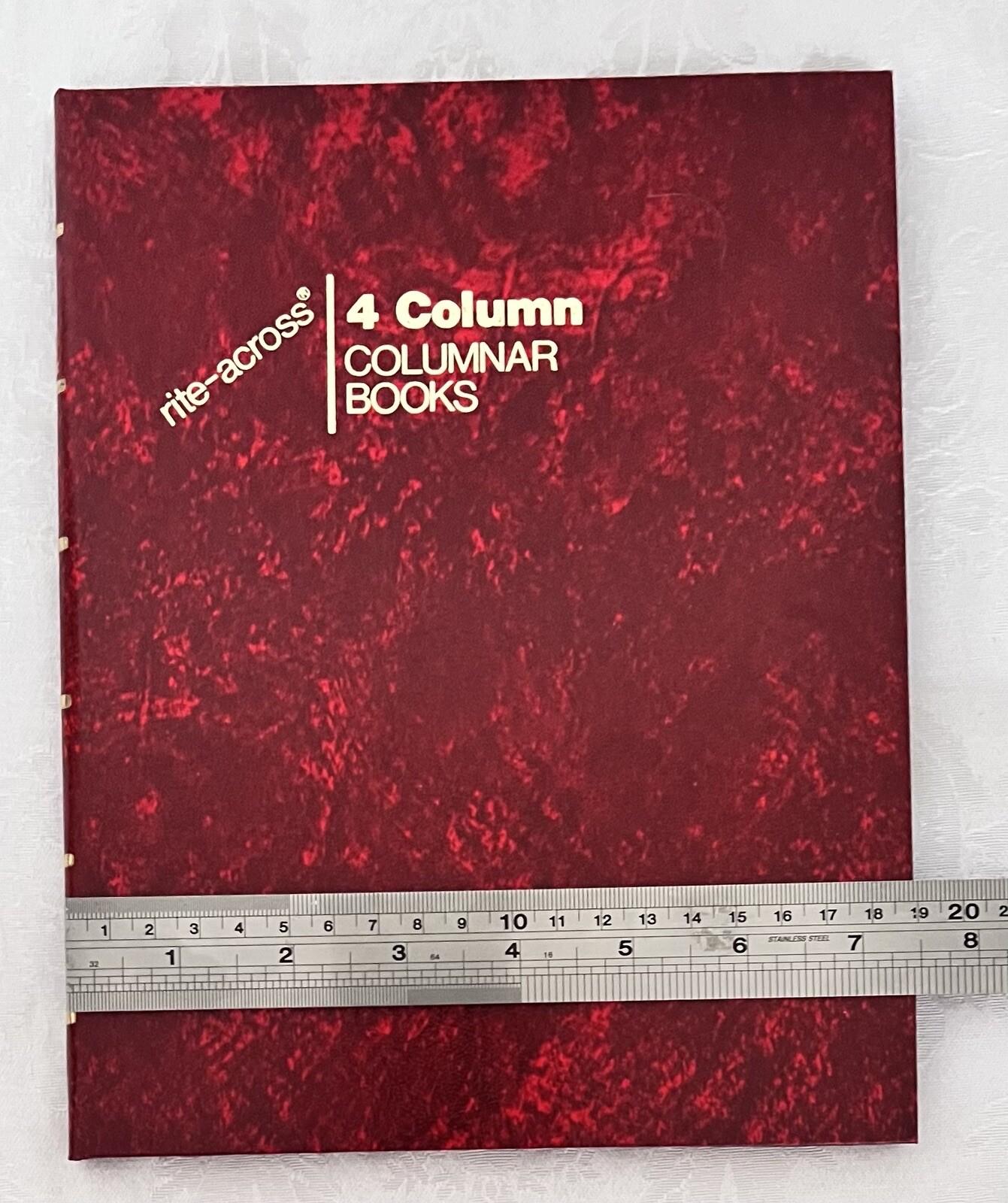 Vintage Boorum & Pease Columnar Book 3 Column Rite-Across 80 Pages Unused