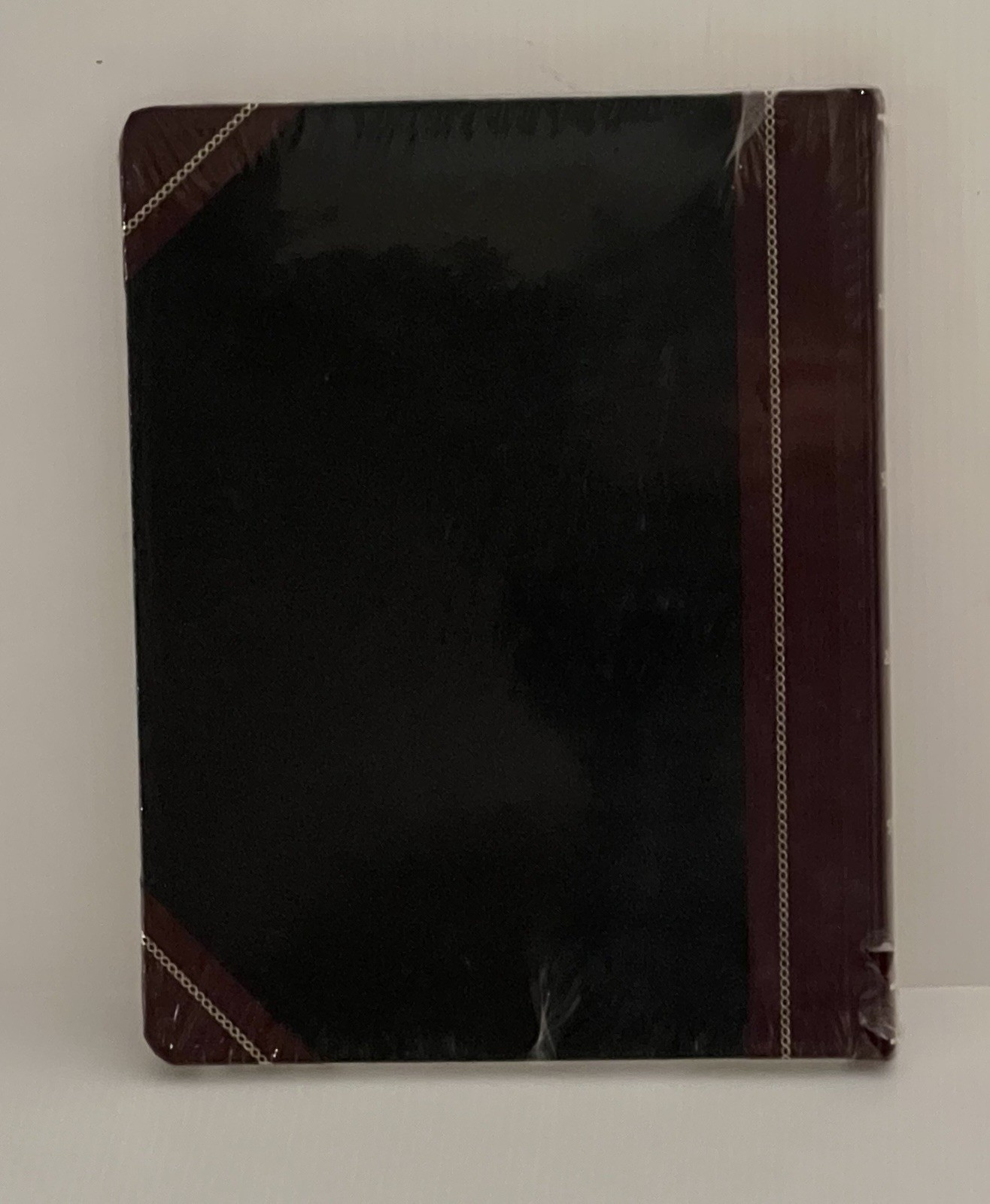 Vintage Sealed Boorum & Pease Columnar Book Record Ruling Black Cover • 150 Pgs
