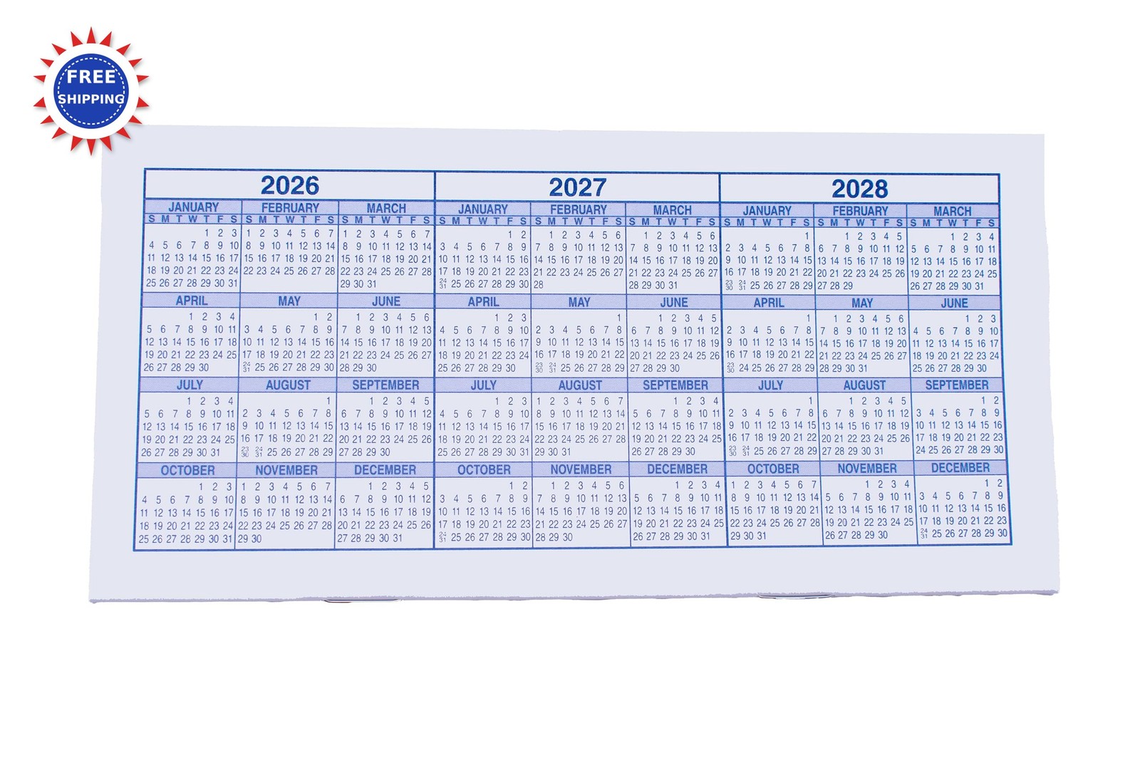 Checkbook Registers Personal Transactions Ledgers Pack of 10 2026/2027/2028