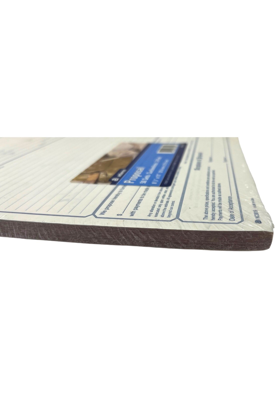 Adams Contractor’s Proposal Forms NC3819 3-Part Carbonless 50 Pack 8 1/2” x 11”