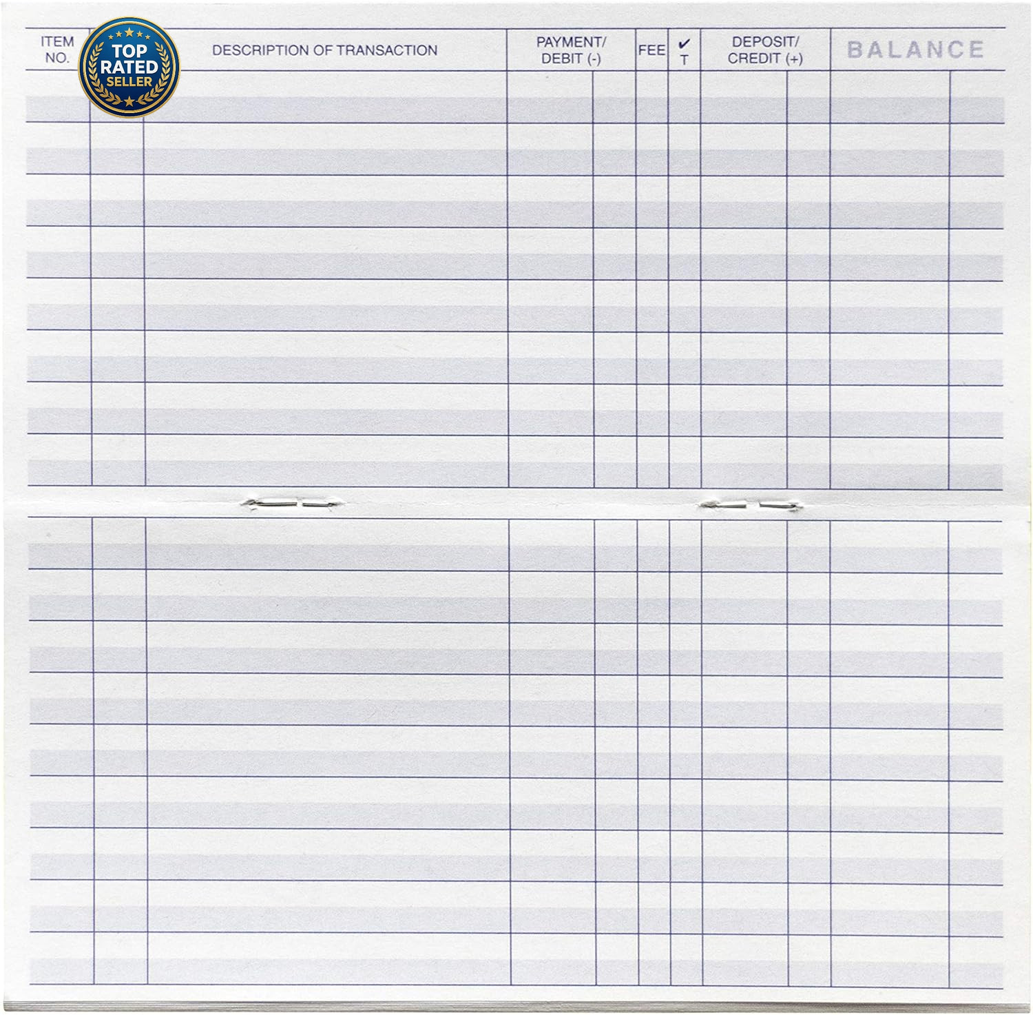 Checkbook Registers for Personal Checkbook, Transactions Ledgers, Pack of 10,…