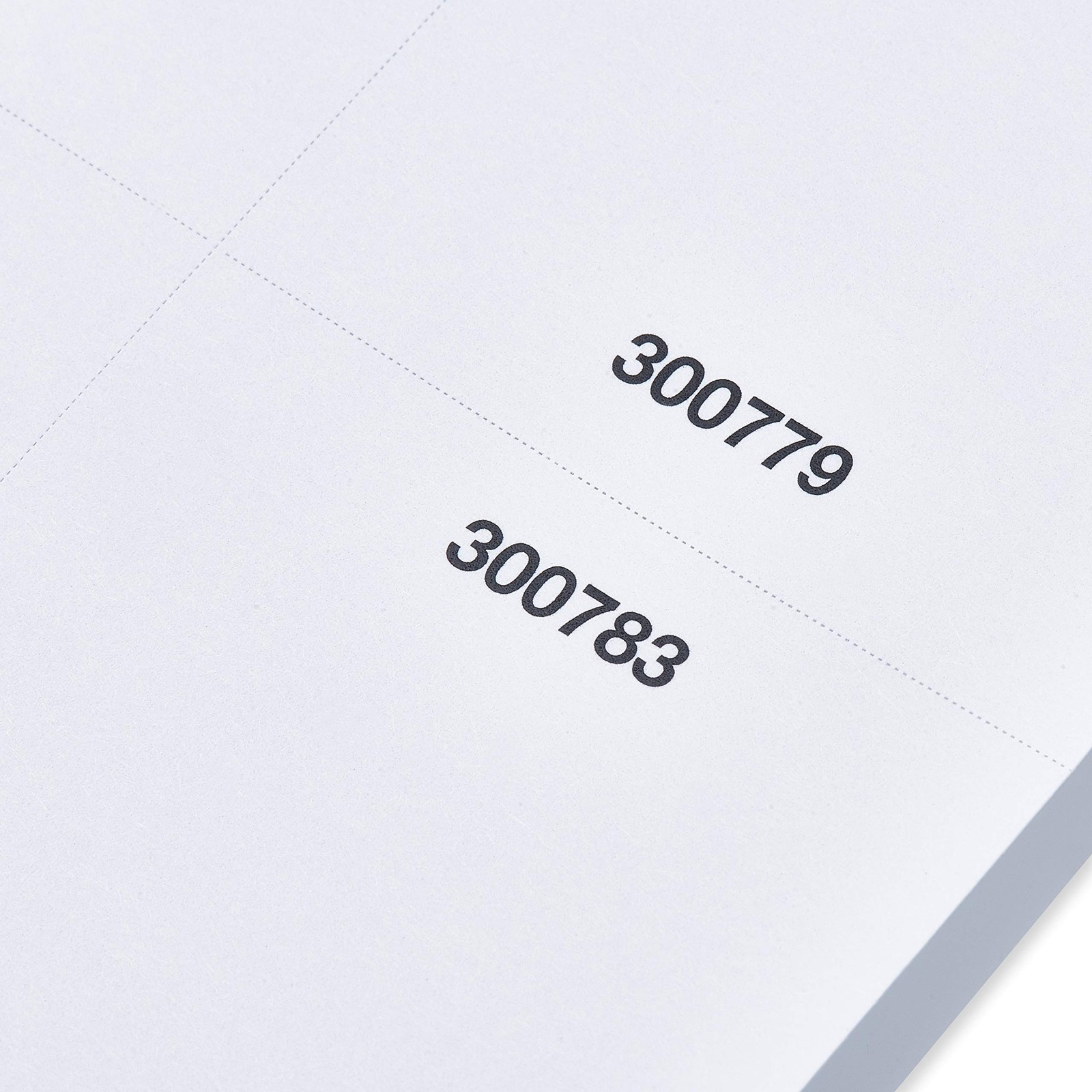 Printable Raffle and Event Tickets (Numbered) – 50 8.5 x 11 inches, White