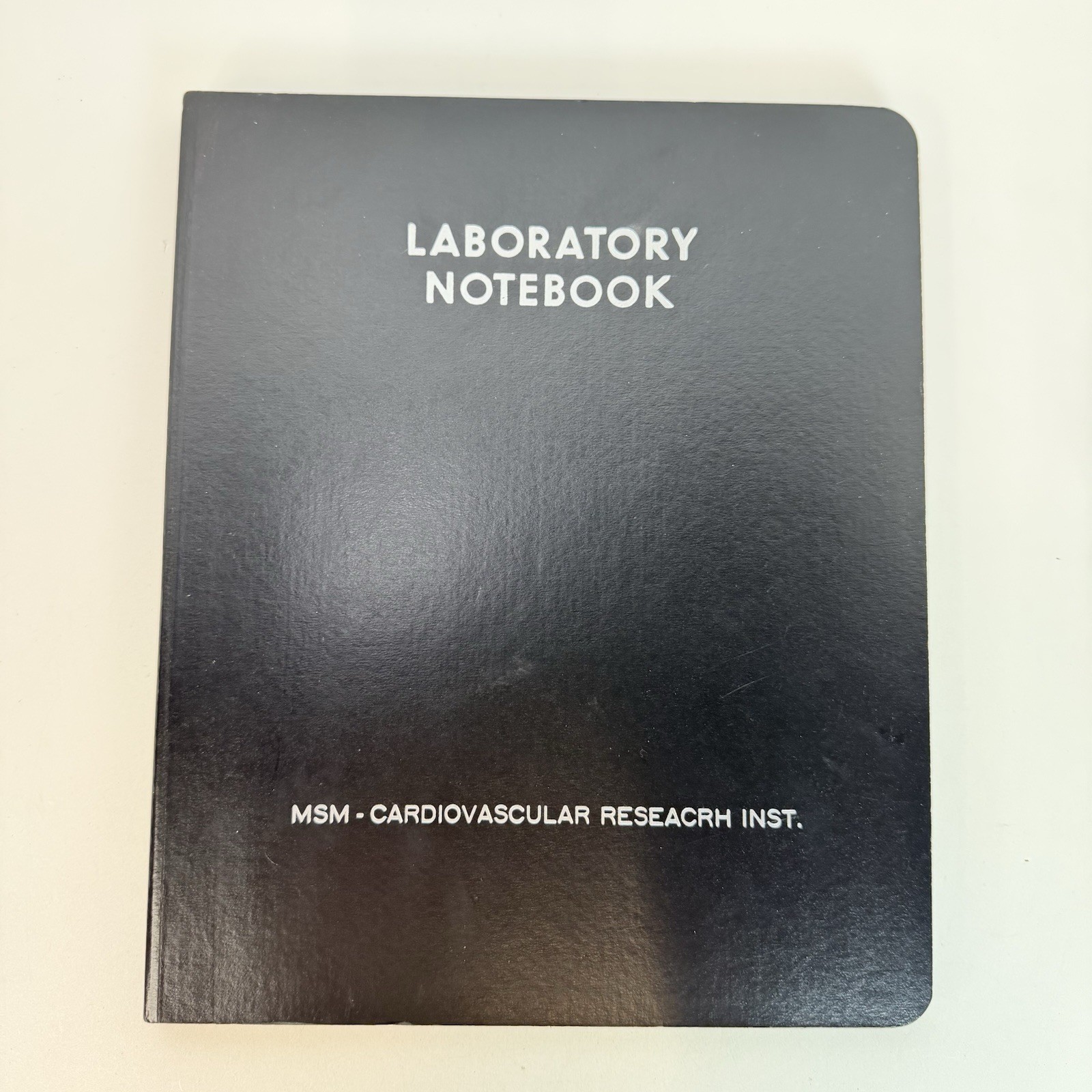Laboratory Notebook Scientific Grid Pages Stiff Cover Lab Record ~150 Pages 1F