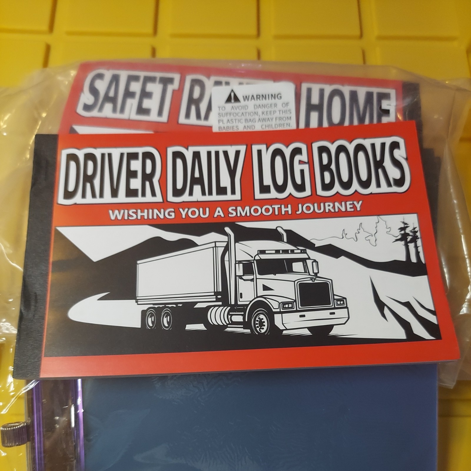 Driver’s Daily Log Book ( Carbon Copy Included), Set Of 10 plus Clipboard