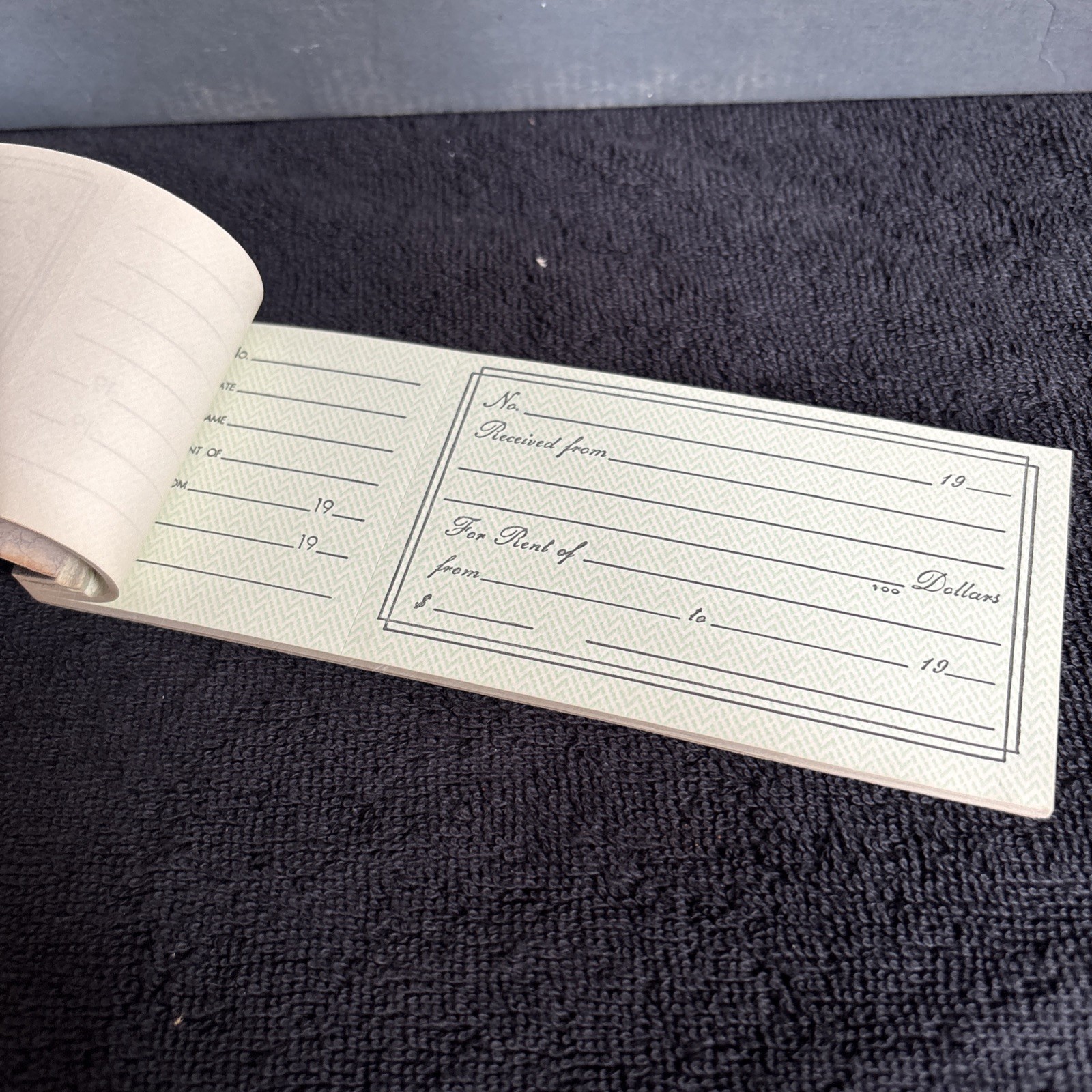 Vintage 1960’s Rent Receipt Book Ephemera