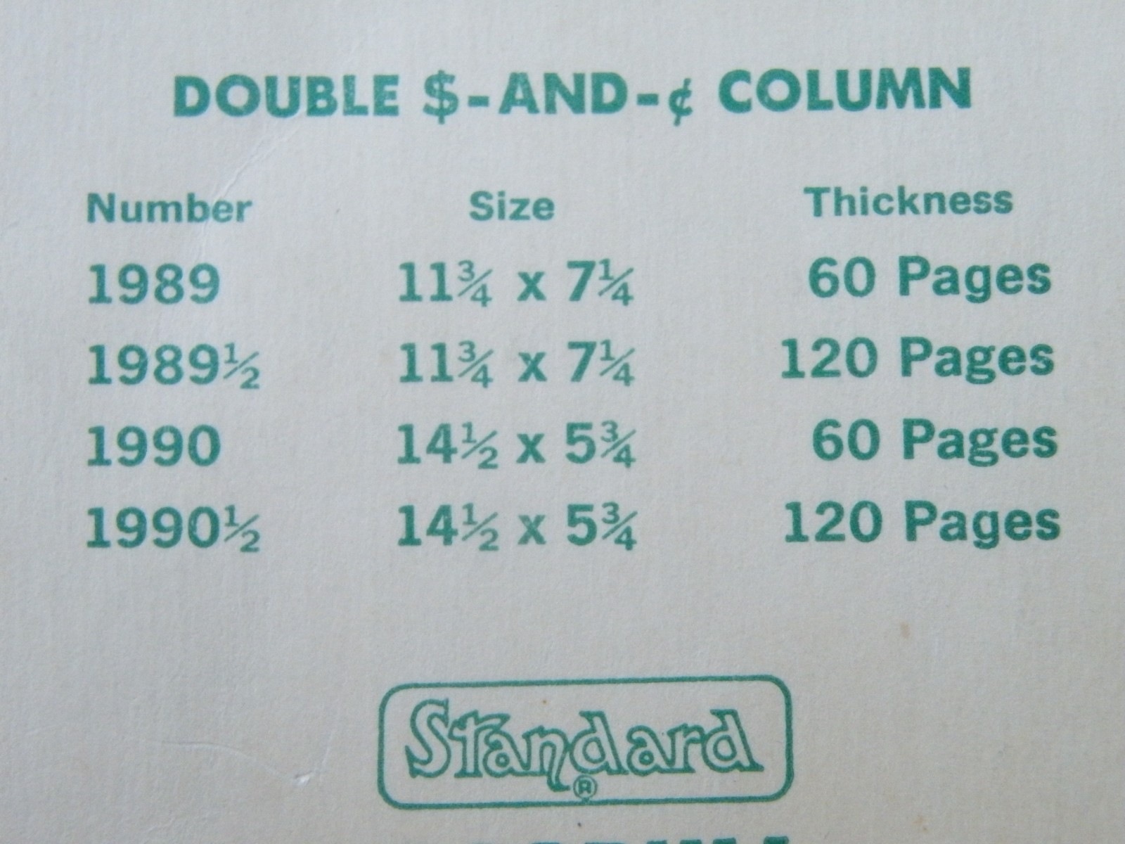2 – Vintage Standard Boorum & Pease Order Book #1989 1/2 USA – FREE SHIP