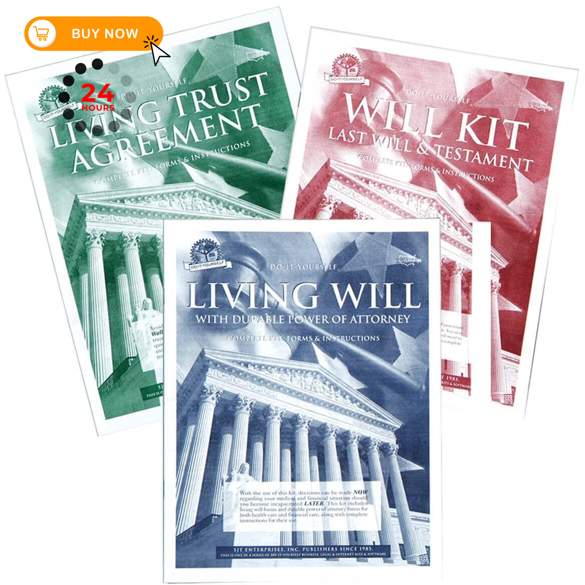 Do-It-Yourself Will Kit – Includes Last & Testament, One Size Fits All