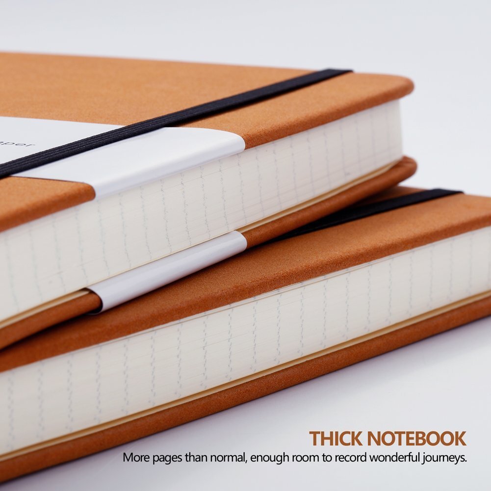 Lemome Grid Paper Notebook Hardcover Classic Notebook with Pen Holder – Page …
