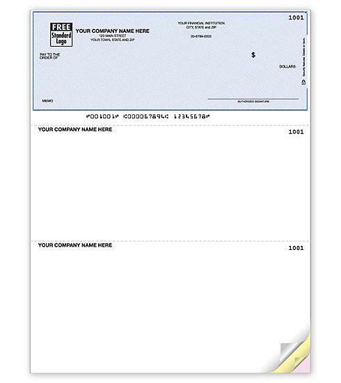 QuickBooks Business Laser Checks by Deluxe-Nebs / DLT103 or DLT104