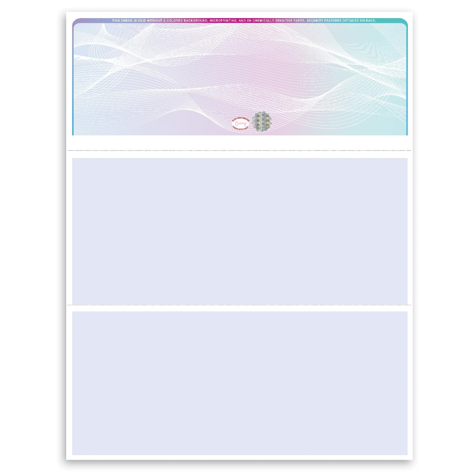 Blank Check Paper – 100 Pack High-Security Laser Checks with Hologram – Top C…