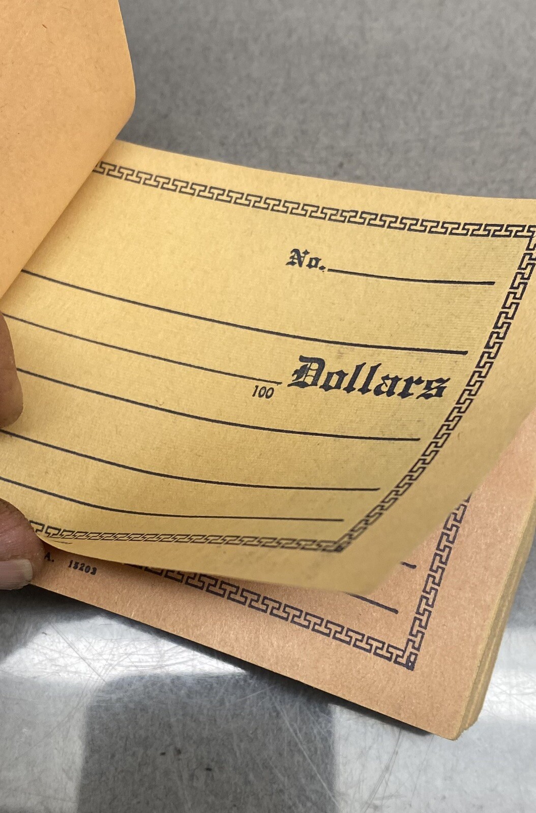 Vintage Steel City Cash Carbon Paper Duplicate Receipt Book Pittsburgh