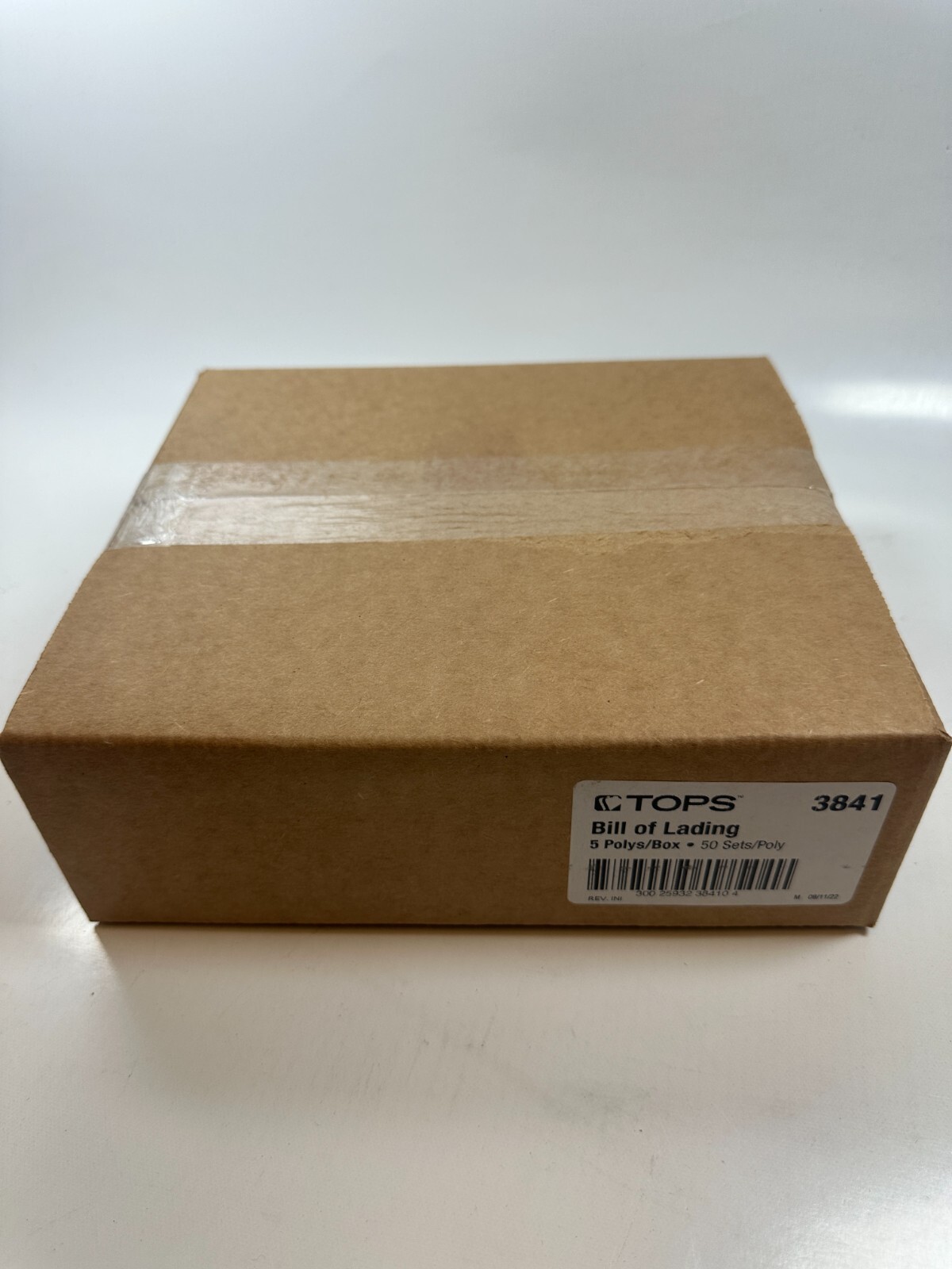 Tops 3841 Bill of Lading 3 Part Carbonless 8 1/2″ x 7 7/16″ 5 packs/Box – NEW