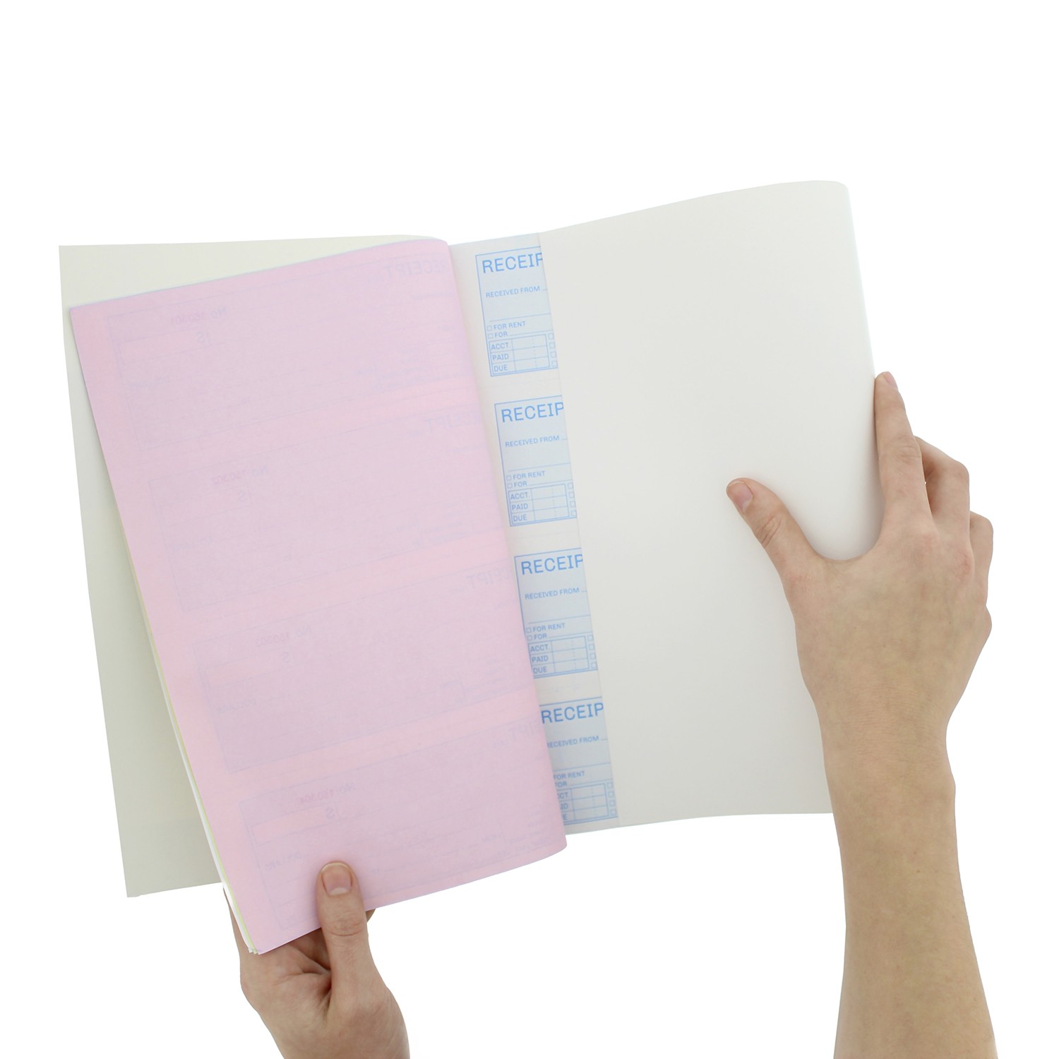 Lot45 Money Rent Receipt Book 5 Piece Set – 7.6x11in – 3 Part Carbonless Books
