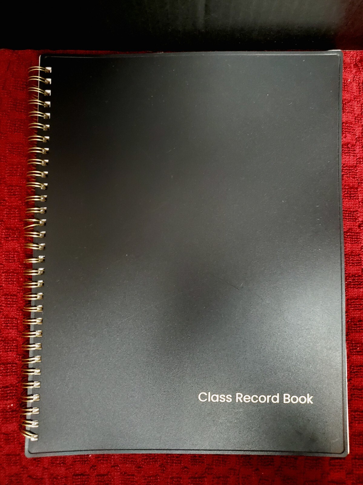 SunEE Teacher Class Record Book for 11-12 weeks,36 Names, 8.5×11 Inch, 102 Black