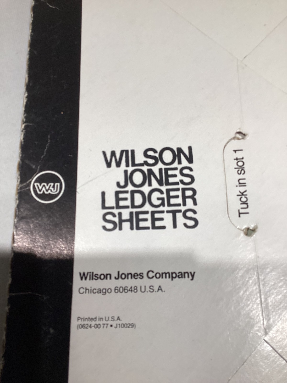 Wilson Jones Balance Ledger Sheets USA 38 Ct New Open Box Green 9 1/4″ x 11 7/8″