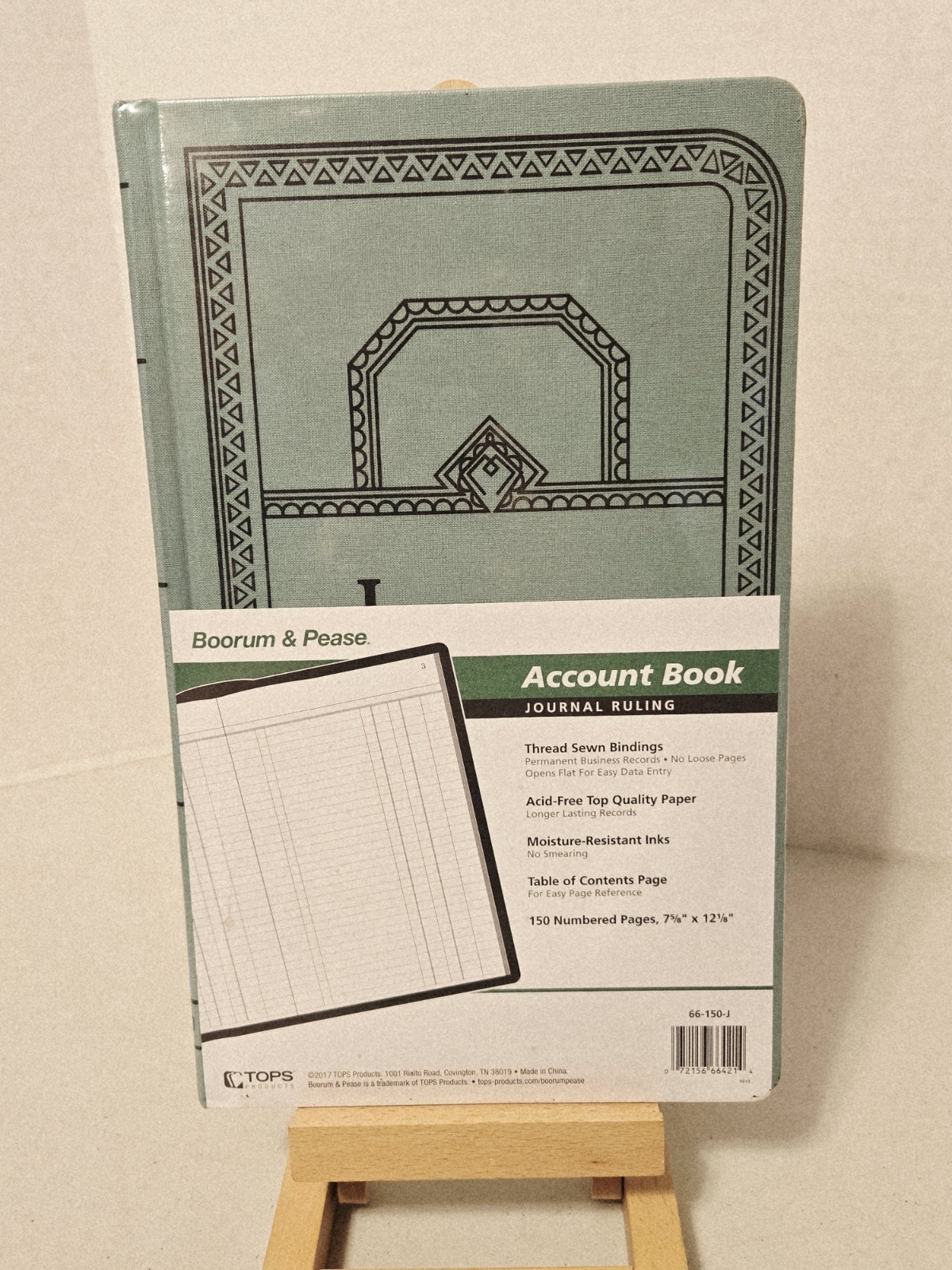 Boorum & Pease Account Book 66-150-J Journal Ledger Ruling Acid Free, NEW SEALED