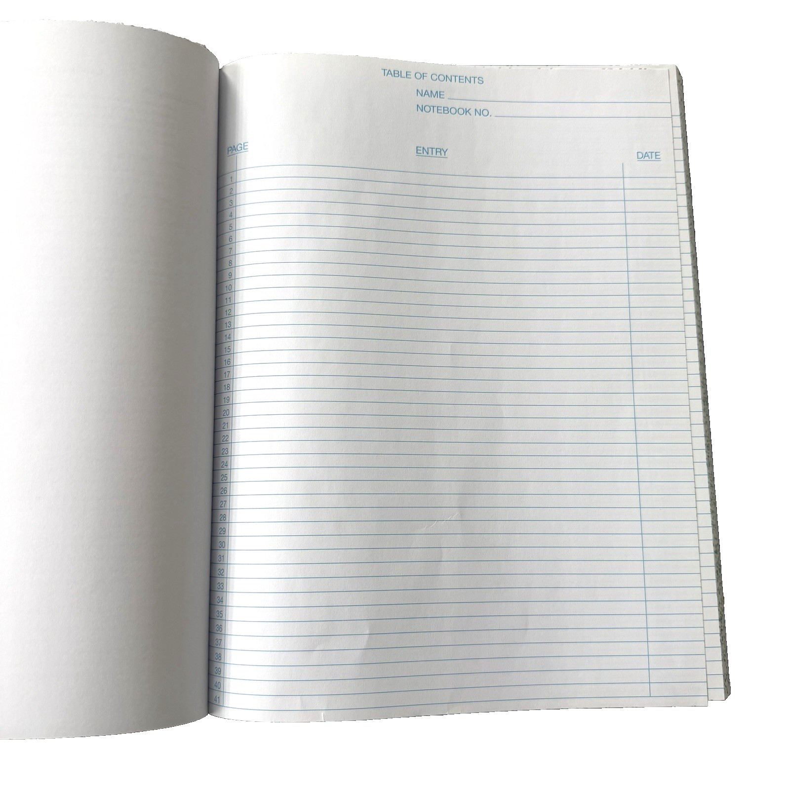Boorum & Pease Laboratory Notebook L21 150R 156 Project Pages Hardbound Unused