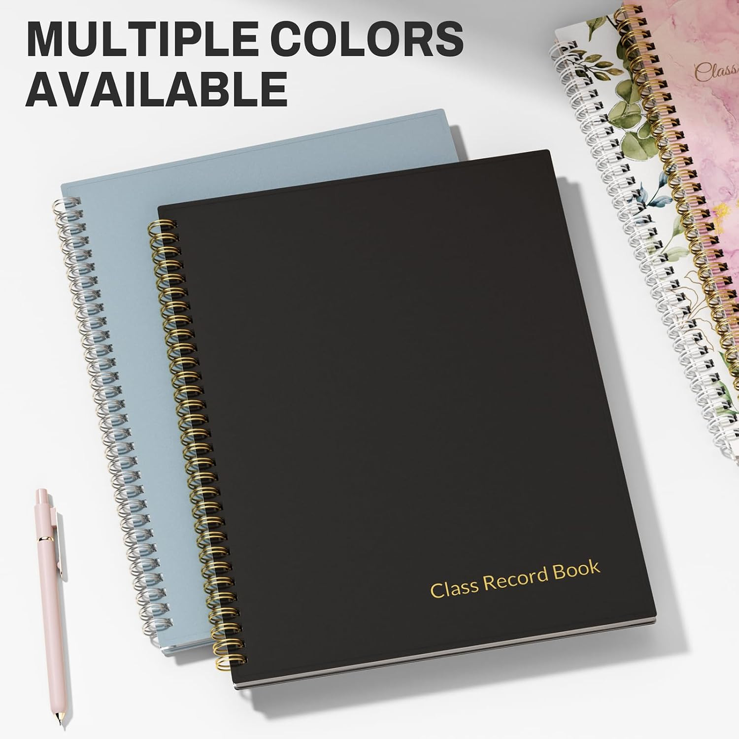 SUNEE Teacher Class Record Book for 9-10 weeks, 36 Names, 8.5×11 Inch, 104 Pages