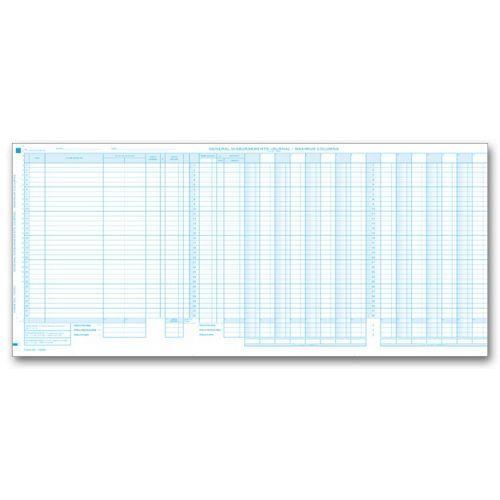 190DJ Duplicate Journal for 190NJ and 192NJ 24 1/2 x 11″ QTY 25