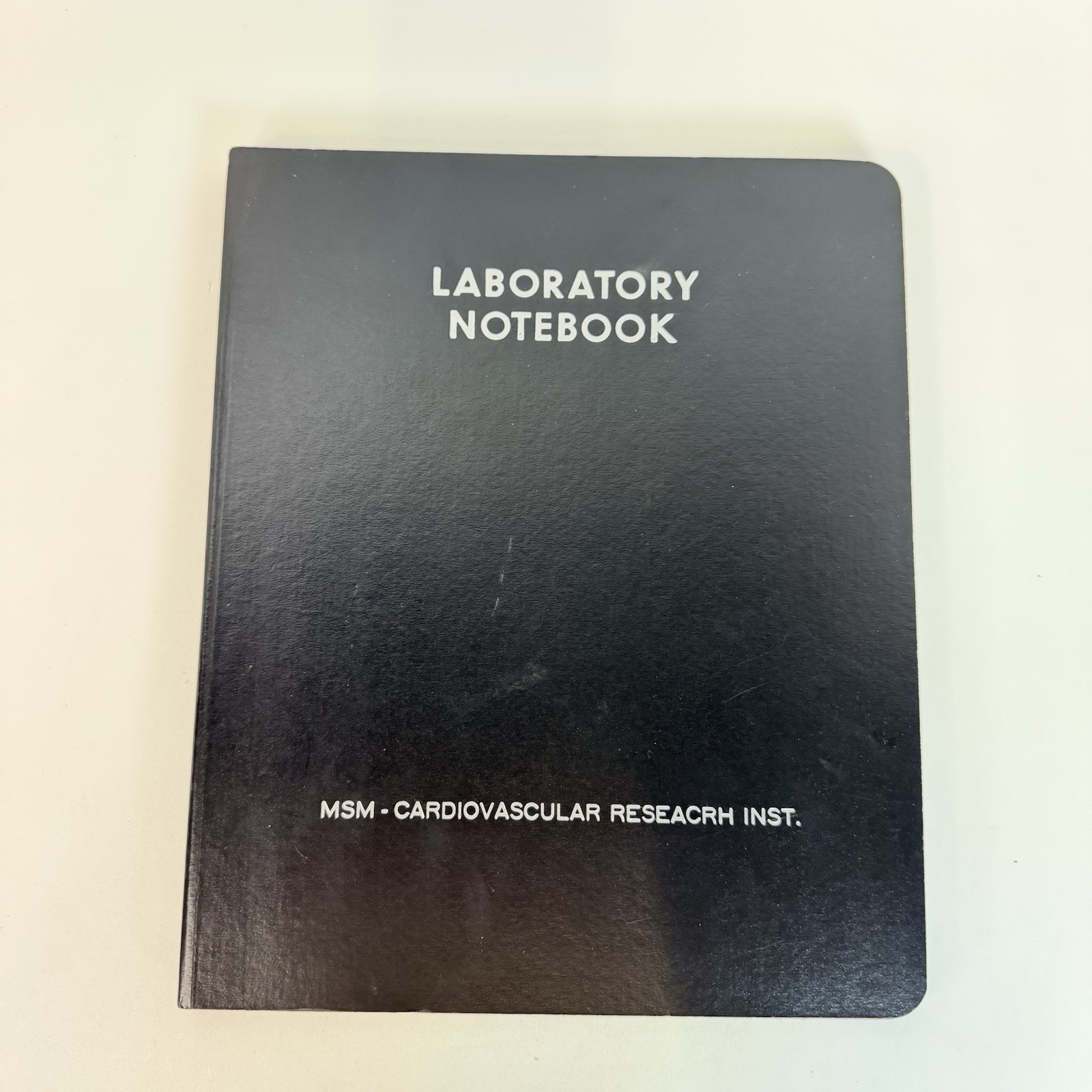 Laboratory Notebook Scientific Grid Pages Stiff Cover Lab Record ~150 Pages 1F