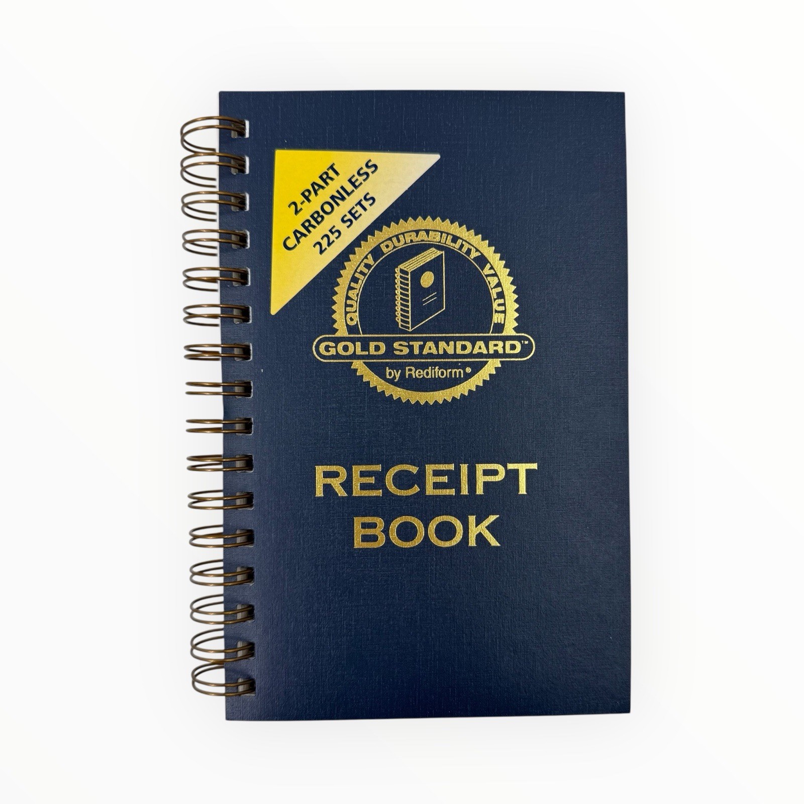 Rediform Gold Standard Receipt Book 2-Part Carbonless 5 1/2″ x 8 1/2″ 225 Sheets
