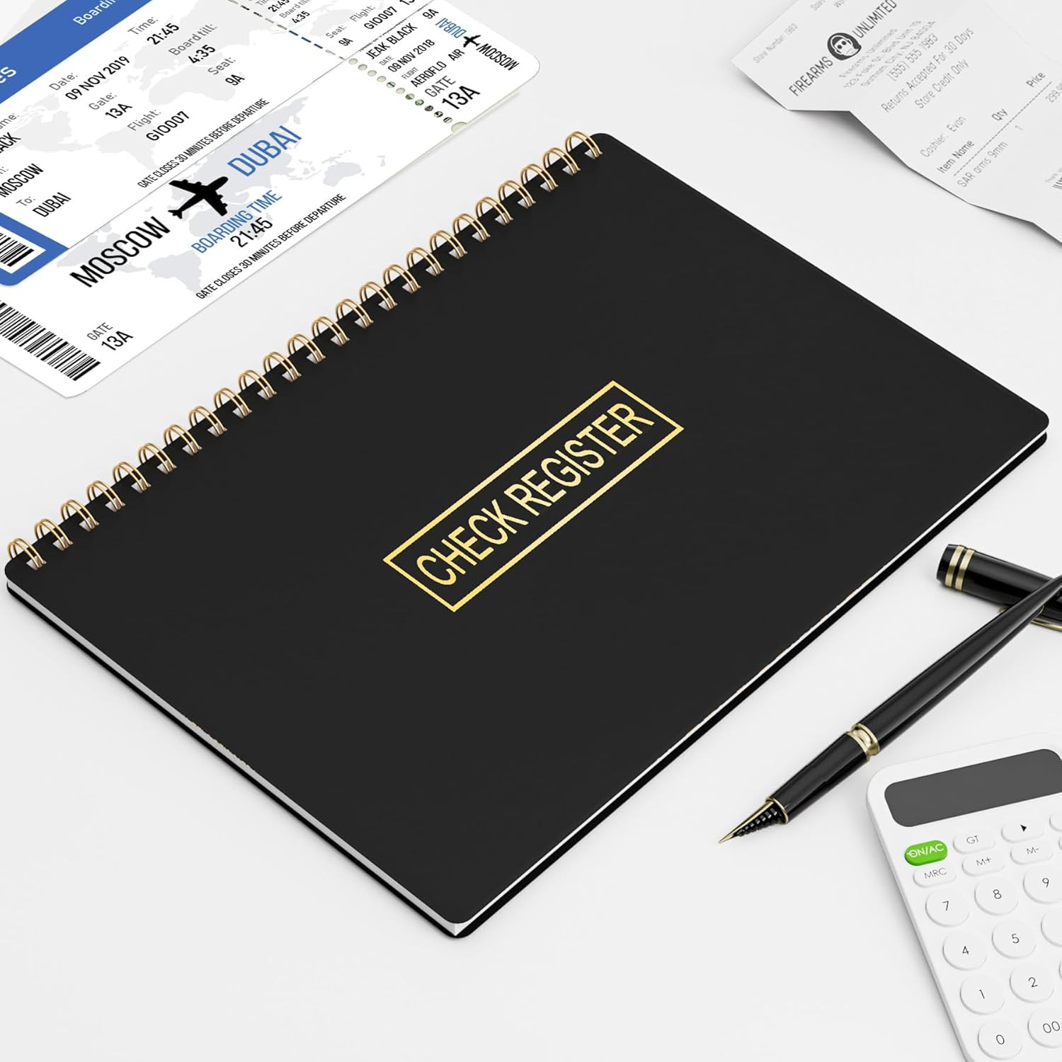 Check Register Checkbook Income Expense Ledger Log Checking Account Register