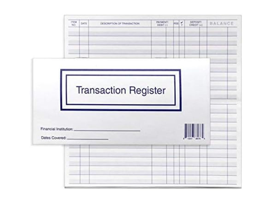 10 Pack Checkbook Register 2026-2028 Personal Transaction Ledger