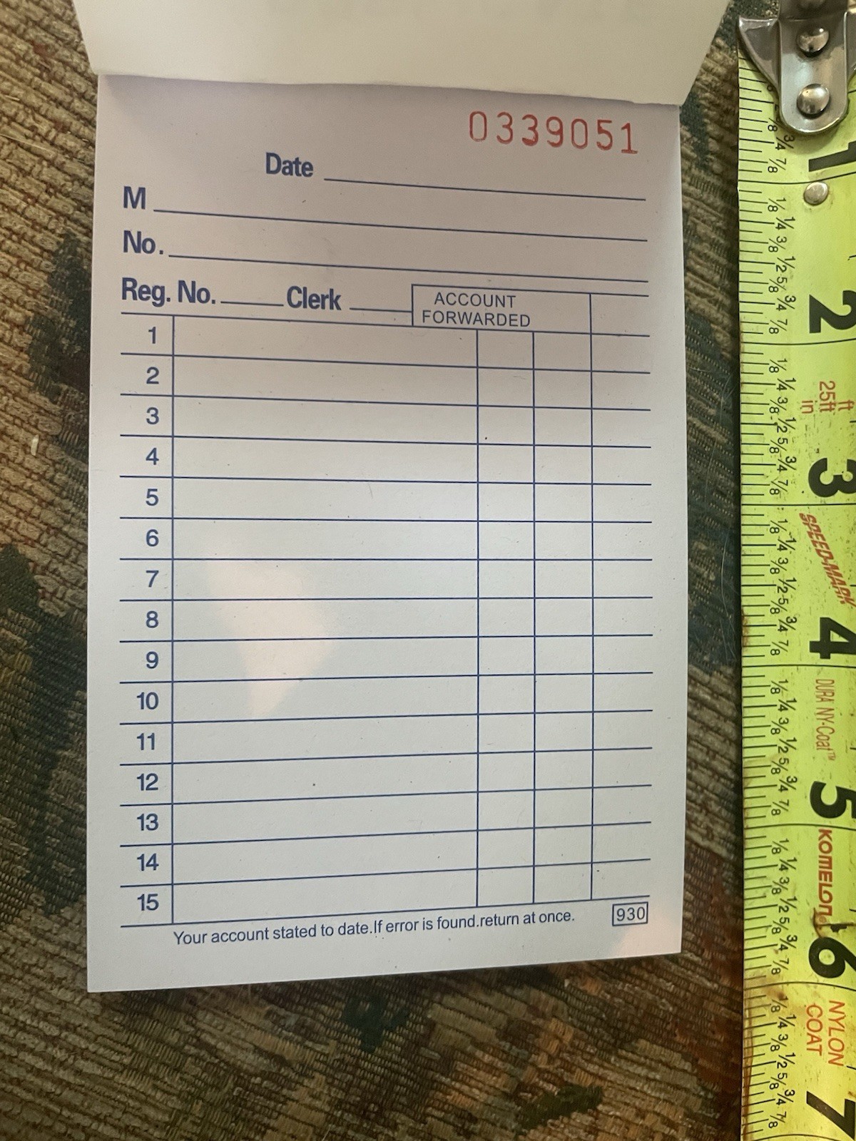 10 Pack 3.5″ x 5.5″Sales Order Forms Carbonless Duplicate Receipt Book*USA SELL
