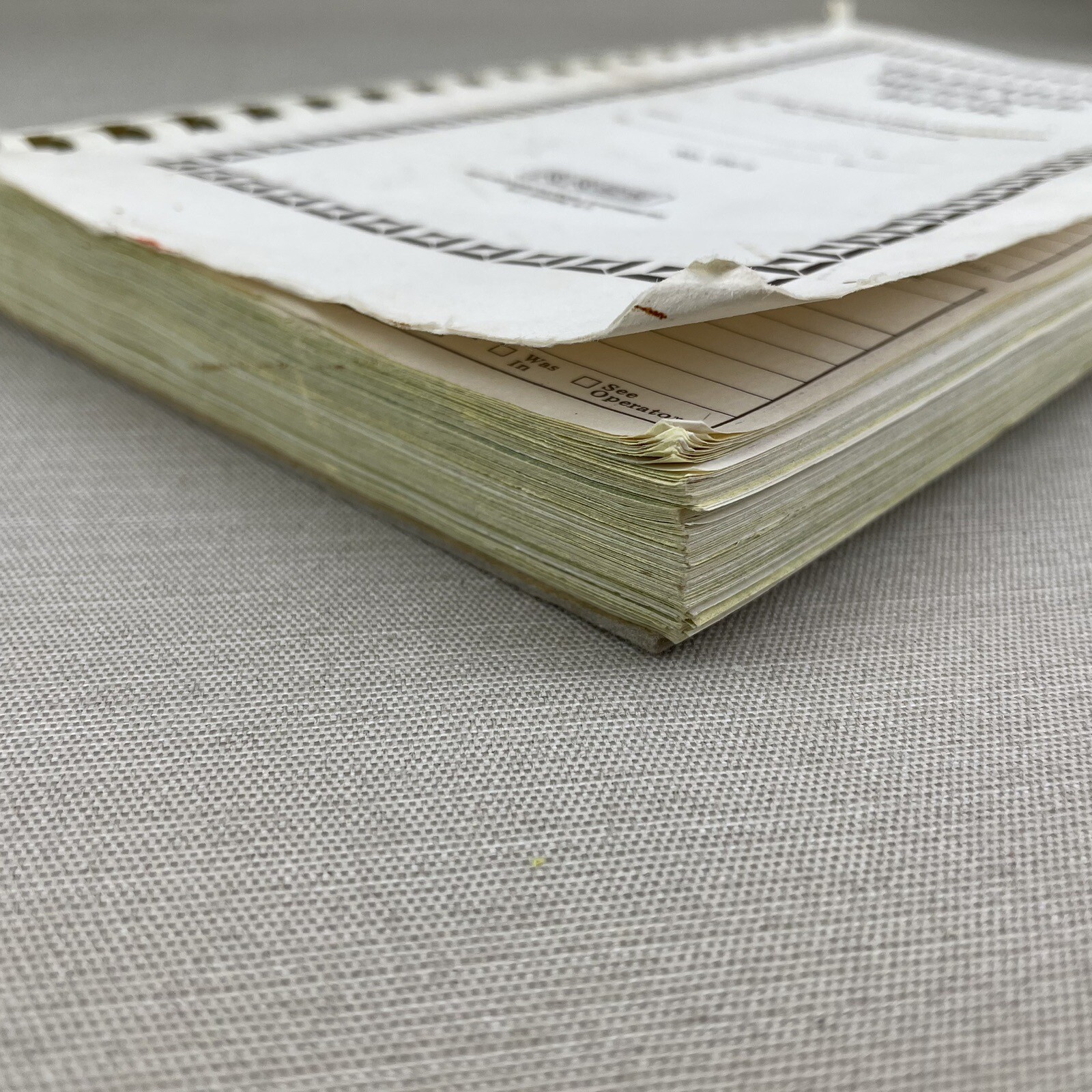 Telephone Message Memo Book Vintage Self Duplicating ~No Carbon~ RRPS TN-4