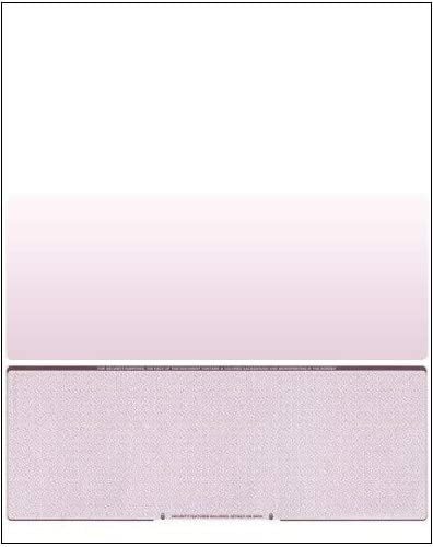 2500 Blank Check Stock Paper – Check on Bottom – Burgundy Diamond