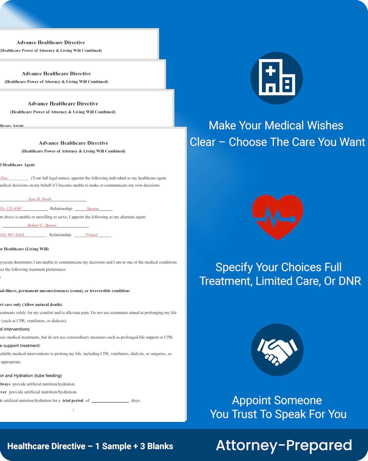 TillBio 2026 4-in-1 Estate Planning Kit – Includes Last Large, Black&red