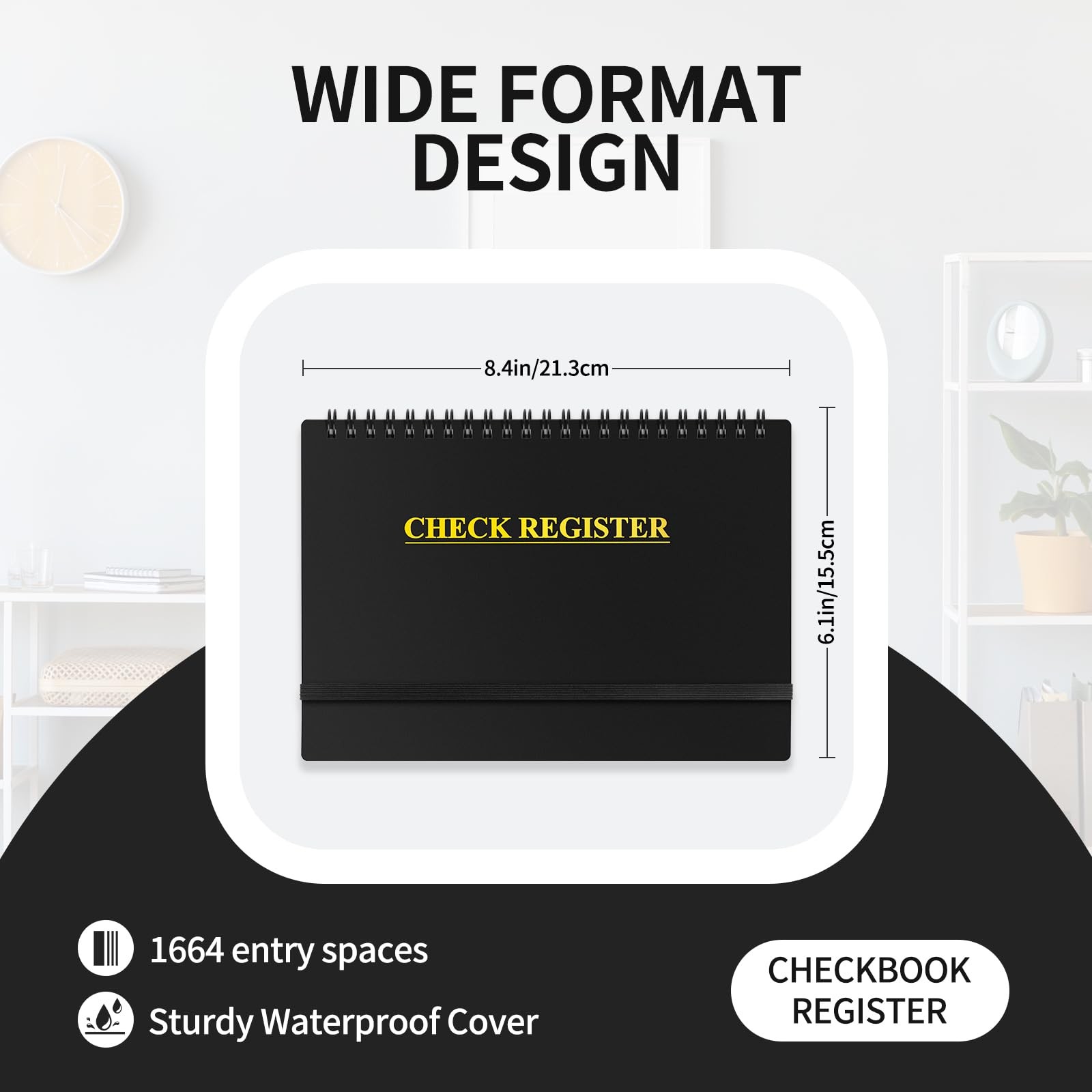 Checkbook Register, Check Registers for Personal Checkbook, Financial Ledger,…