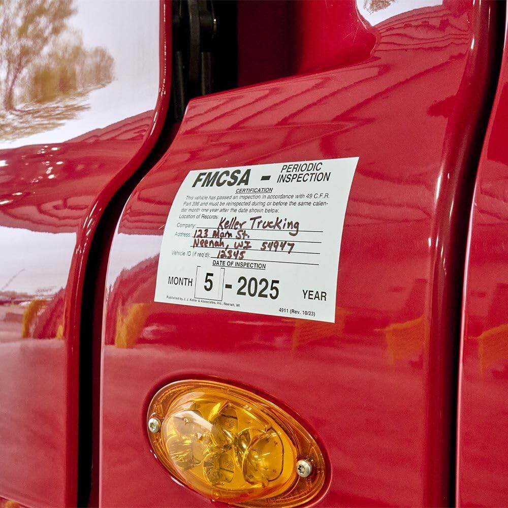 J. J. & Inc. Fmcsa Periodic Inspection – 5 X 5