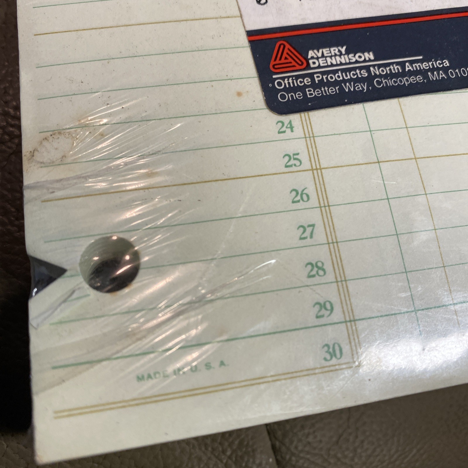 National Brand Avery Record Keeping Forms 4 Column 9.25” X 11 7/8” 100sheets