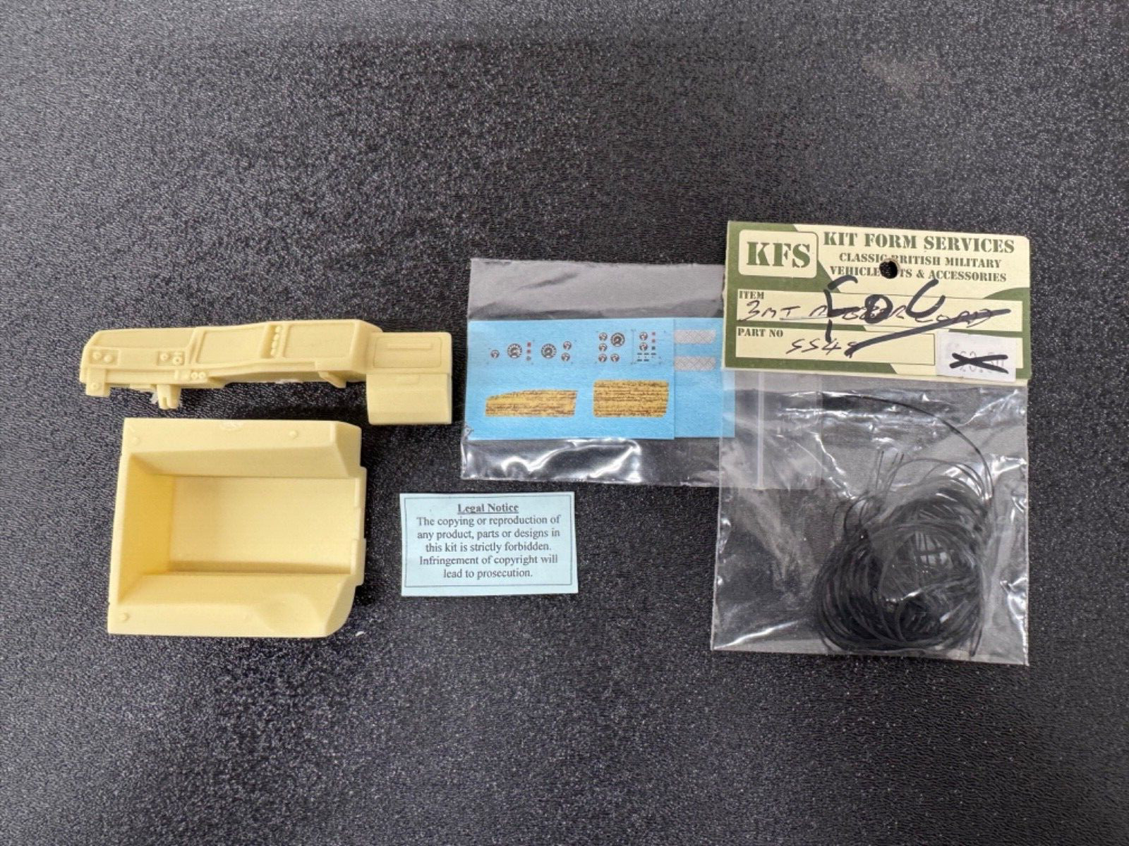 Kit form Services Left Hand drive conversion American Trucks 1/24 bundle