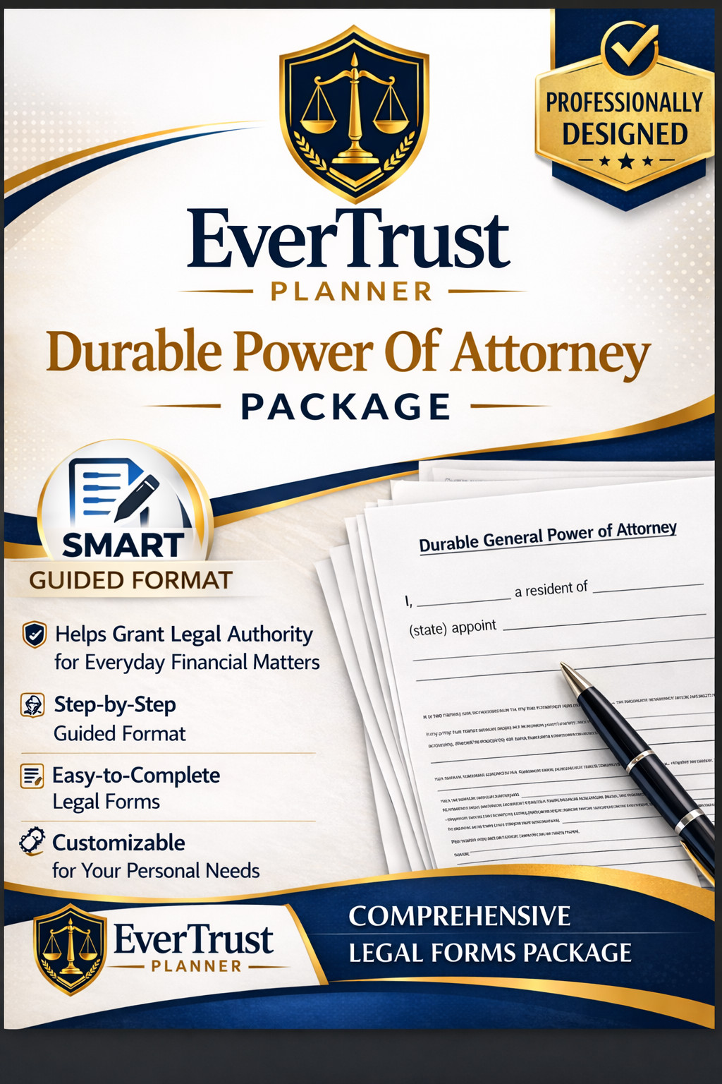 2026 Durable Power of Attorney Kit: Attorney-Approved DIY Legal Forms & Support