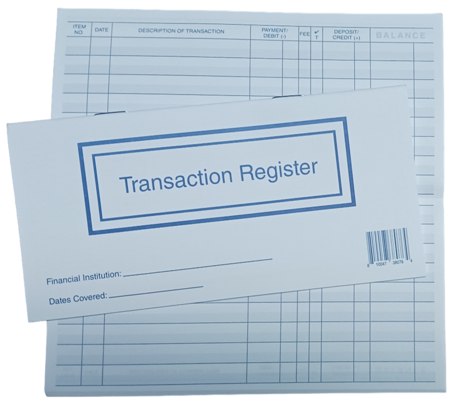 5 Checkbook Transaction Registers 2023 2024 2025 Calendar Check Book Register