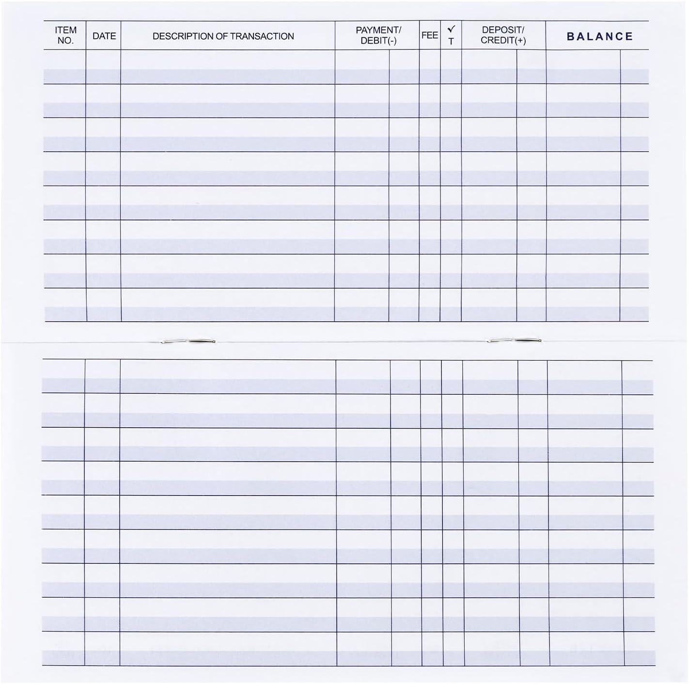 32 Pack Compact Check Registers for Effortless Financial Tracking & Management