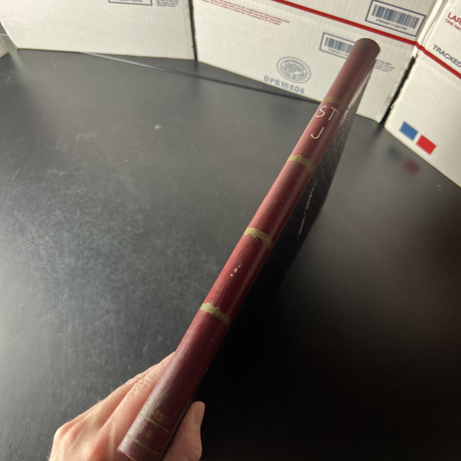 VTG Blank Account End Bound Record Book 152 Pages New Standard Columnar Book