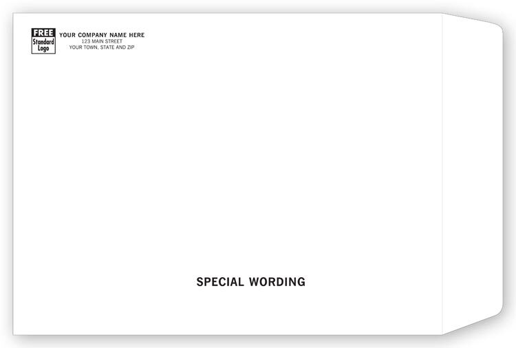 912EW White Mailing Envelope 9 x 12″ QTY 250