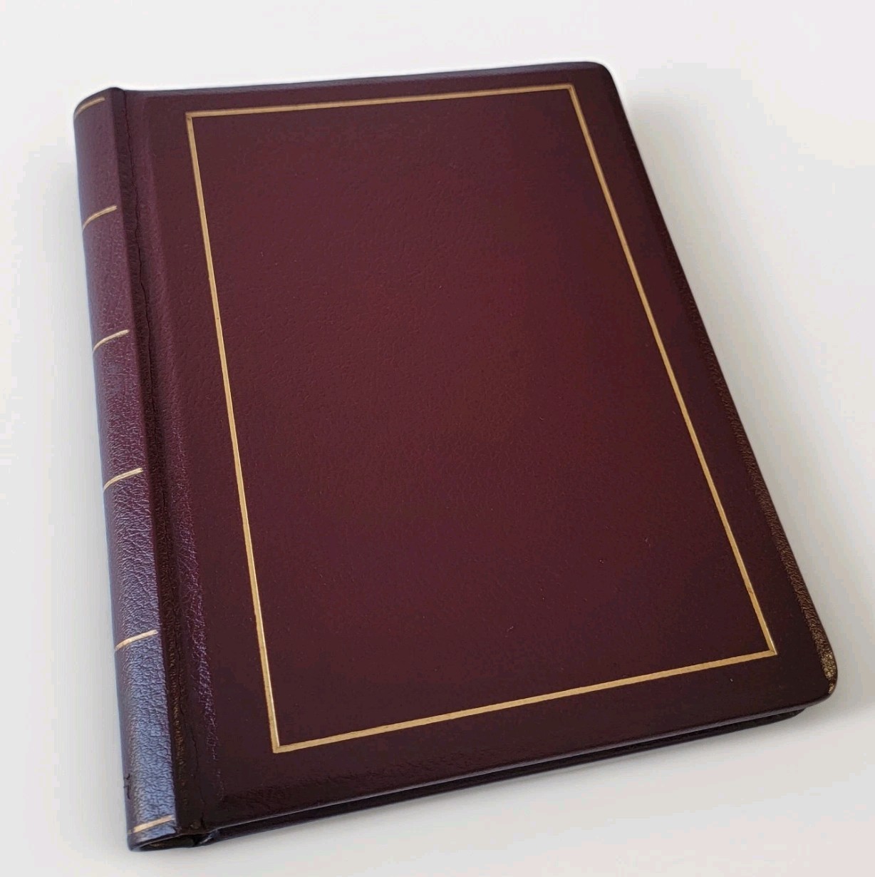 Antique Wilson-Jones Office Ledger Binder 1940s Hickman Office Equipment