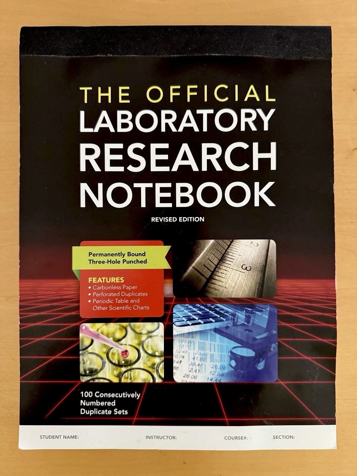 Jones & Bartlett Learning Official Laboratory Research Notebook Revised Edition