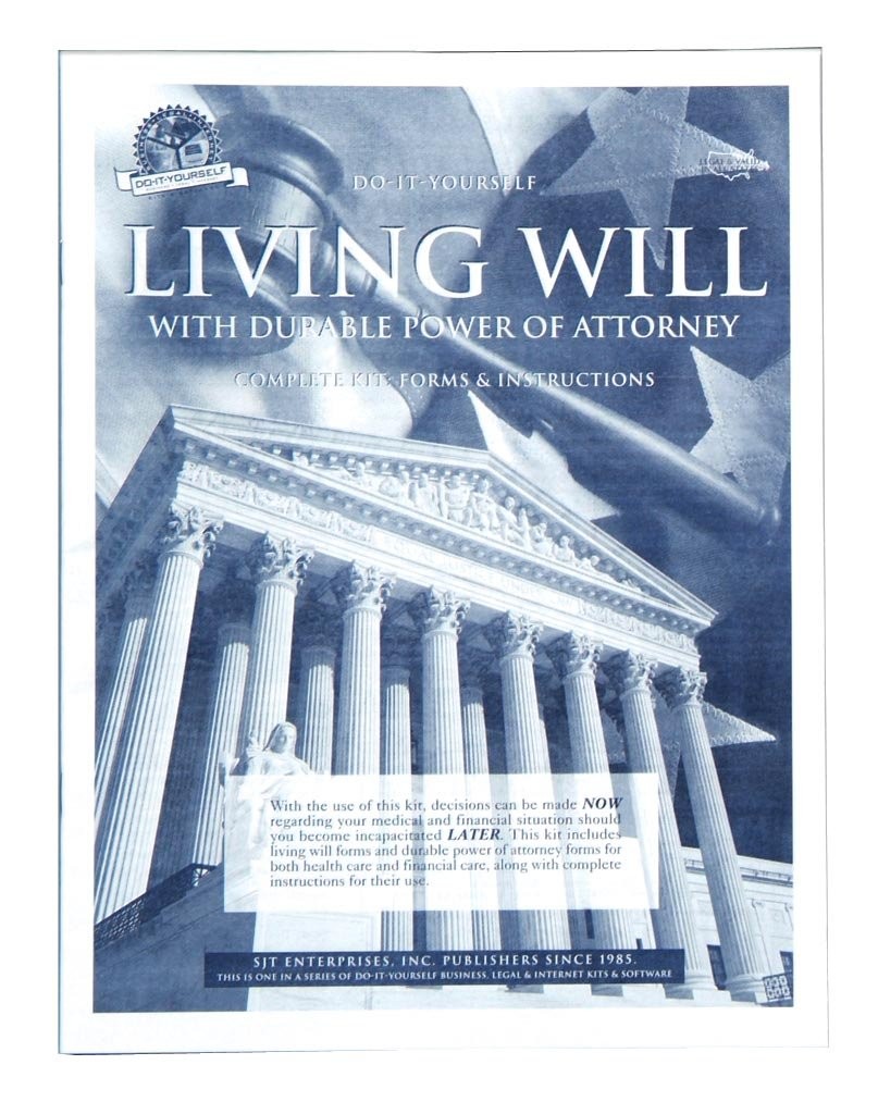 Do-It-Yourself Will Kit – Includes Last & Testament, One Size Fits All